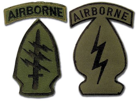 us army first special forces patches